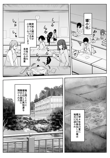 [まるしゃも] 縮小したから地元に帰ったら幼馴染にメチャクチャ管理される話