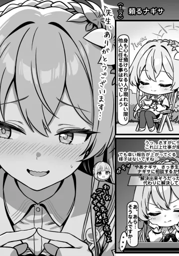 [トキビト] 依存するナギサ (ブルーアーカイブ)