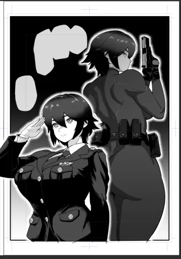 [ジェイザルゴ] 特命捜査官市ヶ谷凛样本+設定画