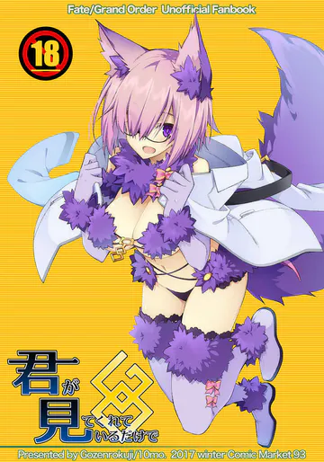 (C93) [雑踏景色 (10mo)] 君が見てくれているだけで (Fate/Grand Order) [見本]