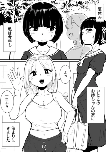 ふたなりちゃんと従姉妹のお姉ちゃんの夏休み