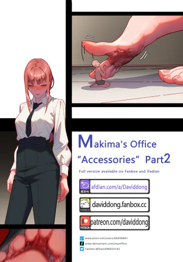 [David Dong] Makima's Office "Accesories" Part 2