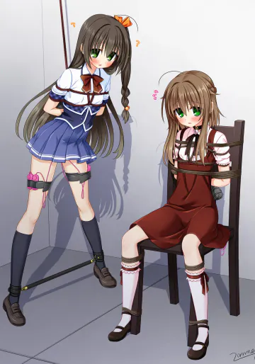 【コミッションR18♂】あゅ＆いまり拘束電マ責め 仲見斬音